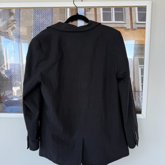 Urban Outfitters Oversized Blazer, Size Small, Black - Picture 3 of 6